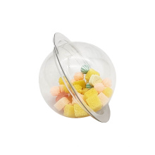 Custom Transparent Clear Plastic Round Food Ball Clam Shell Box Packaging